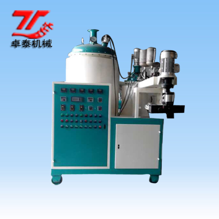 全自動(dòng)化中溫加色彈性體澆注機(jī)(油加式)